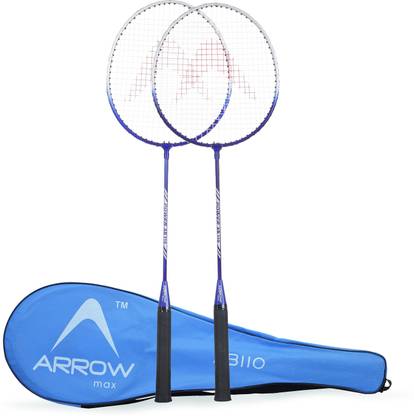 ArrowMax BADMINTON RACKET SET (BLUE) AB-110 BY ONE SHOT RETAIL Badminton Kit