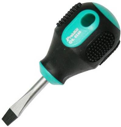 Proskit Pro-Soft Screwdriver(-6 6x40mm) Stubby Screwdriver
