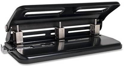 Sparco Spr01796 Heavy-Duty Adjustable 9/32" 3-Hole Punch