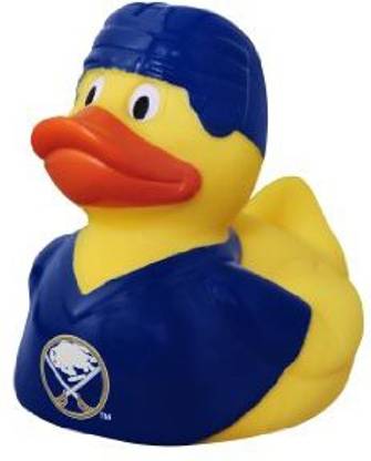 Jf Sports Canada NHL Buffalo Sabres Rubber Duckie with Squeak Noise Effect -PACK OF 3