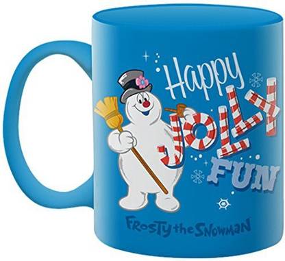 Aquarius Frosty The Snowman Jolly 11 Oz Boxed Ceramic Mug