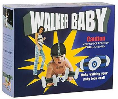 Blue Panda Prank Gift Boxes - 2-Piece Funny Prank Pack, Walker Baby Fake Cover, Standard Sized Box, 11 x 9 x 3 inches