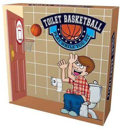 Island Dogs Toilet Basketball Play While You Sit