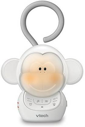 VTech VTech BC8211 Myla the Monkey Baby Sleep Soother with a White Noise Sound Machine Featuring 5 Soft Ambient Sounds, 5 Calming Melodies & Soft-glow Night Light