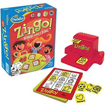 ThinkFun Zingo Bingo Award Winning Game for Pre-Readers and Early Readers 4 and Up