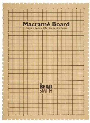 Beadaholique Macrame Board For Braiding, 14 By 10-Inch
