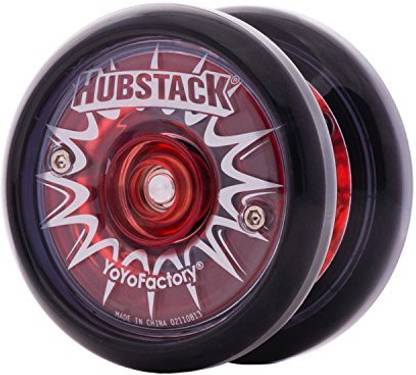 YoYoFactory YoYoFactory Hubstack Yo-Yo - Red and Black