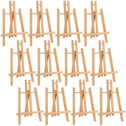 Us Art Supply 11" Tall Small Tabletop Display A-Frame Easel (12-Easels)