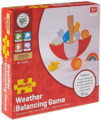 Bigjigs Toys Weather Balancing Game, Multicolored