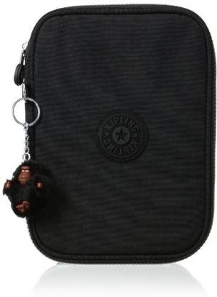 KIPLING 100 Pen Case, Black, One Size