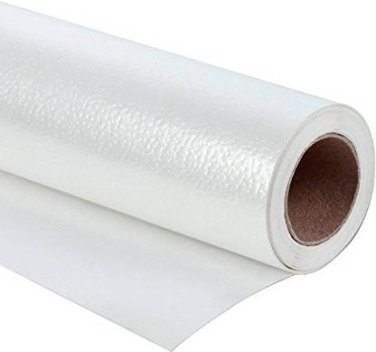 LaRibbons Gift Wrapping Paper Roll - Premium Eco-Friendly Wood Grain Basics - Elegant White For Birthday, Holiday, Wedding, Baby Shower Gift Wrap - 30 Inch X 16.5 Feet
