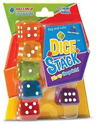 Blue Orange Games Dice Stack Stacking Dice Game for Kids
