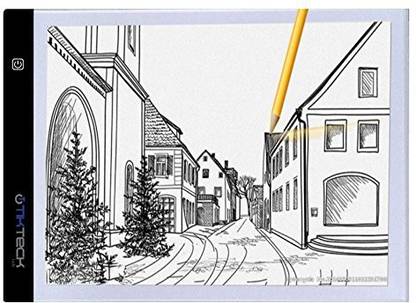 Tikteck A4 Ultra-Thin Portable Led Light Box Tracer Usb Power Led Artcraft Tracing Light Pad Light Box For Artists,Drawing, Sketching, Animation.