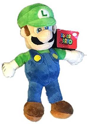 NINTENDO Luigi ~8 Plush - New Super Mario Bros Plush Series