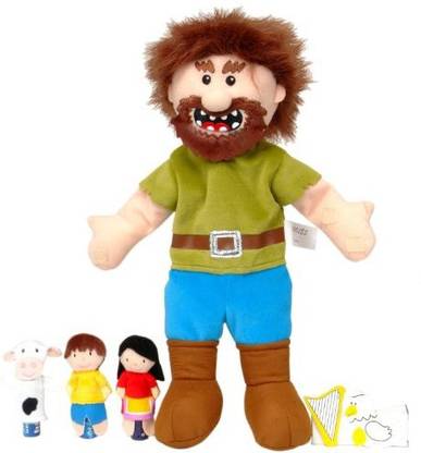 Fiesta Crafts Jack & The Beanstalk Hand Puppet Set