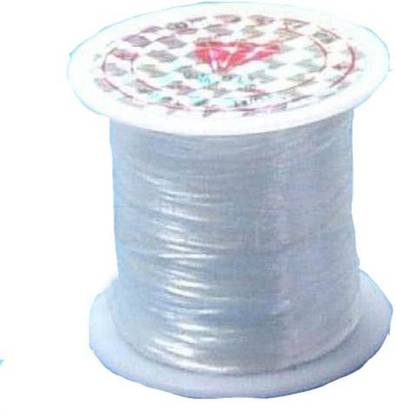 YOYOSTORE 0.5Mm Cord Thread String Fish Line Strong Wire Roll Make Diy Scarf Tool 40M Long