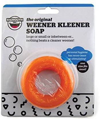 BigMouth Inc BigMouth Generic Weener Kleener Soap, Circular Soap Product, Funny Gag Gift