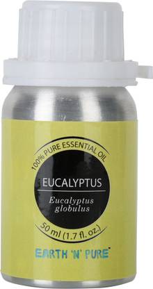 Earth N Pure Eucalyptus Oil 100% Pure And Natural Essential Oil - 50 ml (1.7 fl. oz.)