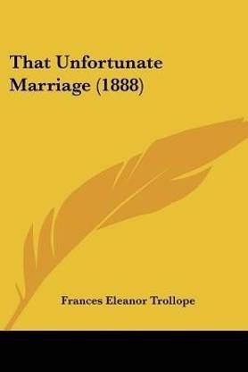 That Unfortunate Marriage (1888)