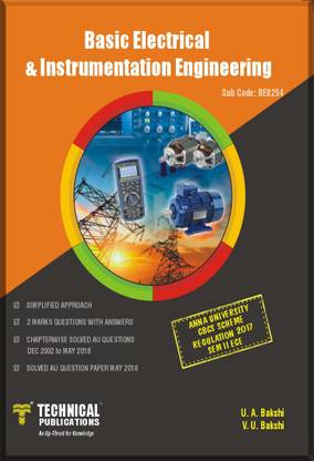 Basic Electrical and Instrumentation Engineering for AU ( ECE SEM-II CBCS SCHEME REGULATION-2017