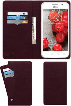 ACM Flip Cover for Lg Optimus L4 Ii Dual E445