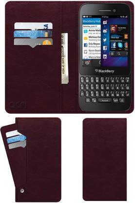 ACM Flip Cover for Blackberry Q5