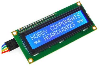 Pinchdart 16x2 1602 LCD display with i2c seriel port adaptar for arduino Display Lights Electronic Hobby Kit