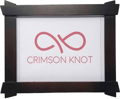 Crimson Knot Acrylic Table Photo Frame
