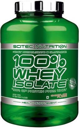 SCITEC NUTRITION 100% Whey Isolate (4.4 lbs) Whey Protein