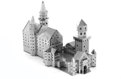 3DINNOVATIONS 3D Metal Puzzle 3D DIY Kit Neuschwanstein Castle