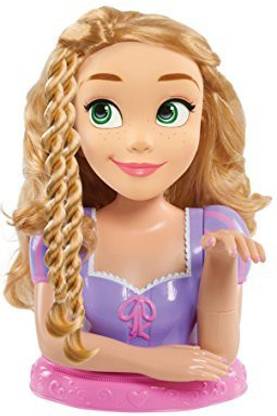 DISNEY PRINCESS Deluxe Rapunzel Styling Head Doll