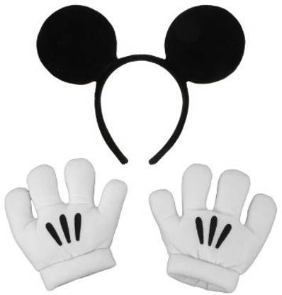 Genrc Elope Disney'S Mickey Mouse Ears & Gloves Set