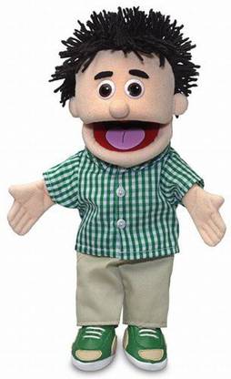 Silly Puppets 14" Kenny, Peach Boy, Hand Puppet