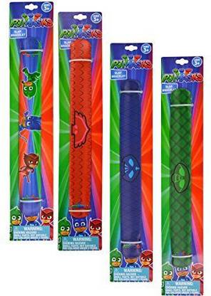 Pjmasks Pj Masks Slap Bracelets - Set Of 4