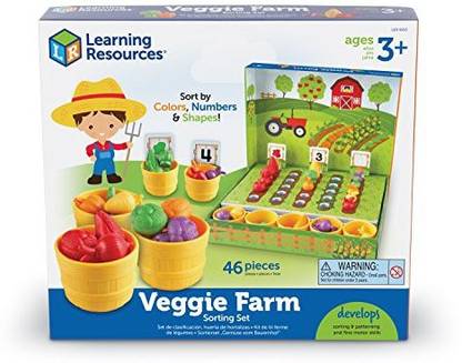 LEARNING RESOURCES Veggie Farm Sorting Set