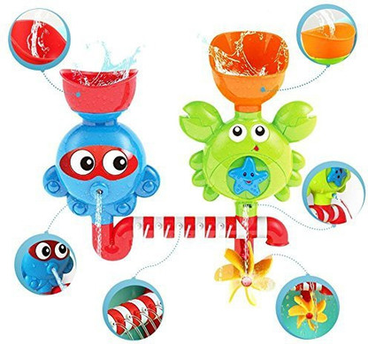 Bathtub waterfall toy clearance