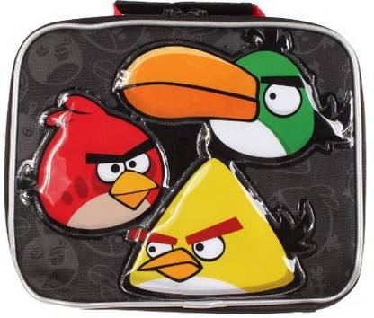 Rovio Angry Birds Mind my Angry Beak Lunch Tote Waterproof Lunch Bag