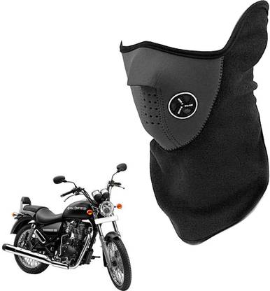 KANDID Black Bike Face Mask for Men & Women