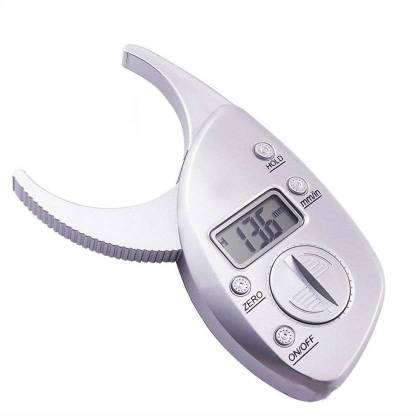 Zahuu Digital Skin fold Caliper Body Fat Measure Kit Body Fat Analyzer