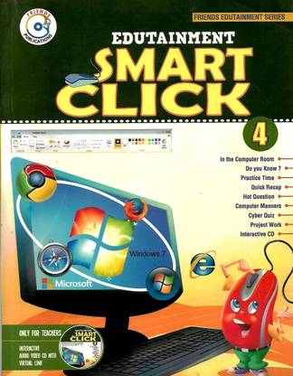 FRIENDS PUBLICATION , EDUTAINMENT SMART CLICK CLASS - 4