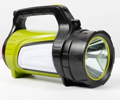 GLOWISH MULTI-FUNCTION PORTABLE SEARCHLIGHT WITH SUPER BRIGHT LONG RANGE LED LIGHT WITH USB OUTPUT FOR MOBILE CHARGING LIGHT LOW BURST FLASH WITH EMERGENCY SIGNAL LIGHT MODES SECURITY PURPOSE FLASHLIGHT 6 Lantern Emergency Light