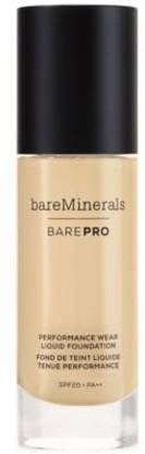 BARE ESCENTUALS Baremineals Barepro Performance Wear Liquid Foundation Sable 21, 1 Fluid Ounce Foundation