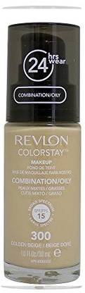 Revlon Colorstay Pump Liquid Foundation Combination/Oily, 300 Golden Beige Foundation