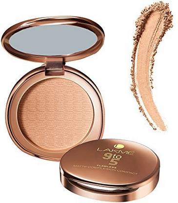 Lakmé 9 To 5 Flawless Matte Complexion Compact Almond Matte 8G Foundation