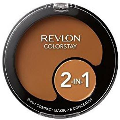 Revlon Colorstay 2-In-1 Compact Makeup & Concealer, Cappuccino Foundation