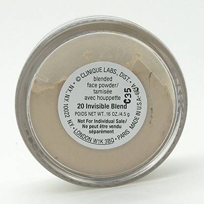 Clinique Blended Face Powder 20 Invisible Blend (0.16Oz) Foundation