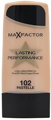 MAX FACTOR Long Lasting Performance Foundation, No.102 Pastelle, 1.1 Ounce Foundation