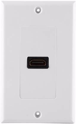 MERKEL HDMI Coupler with Wall Plate Panel Keystone Insert