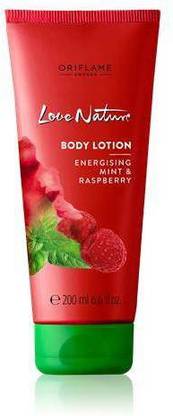 Oriflame Sweden Body Lotion with Energising Mint & Raspberry