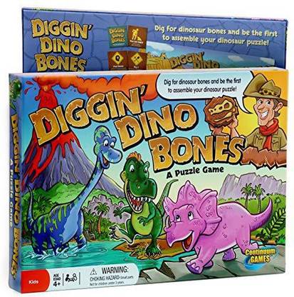 Continuum Games Digging? Dino Bones Board